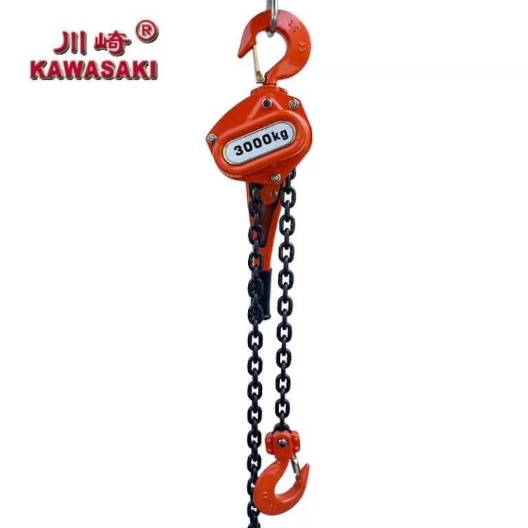 KAWASAKI MANUAL HOIST LEVER HOIST VL 3T
