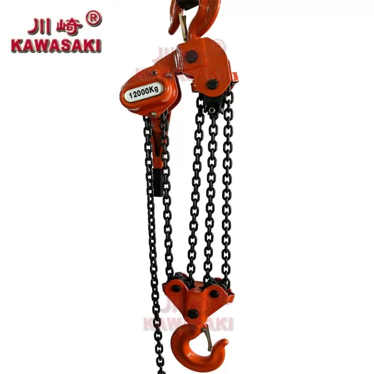 KAWASAKI MANUAL HOIST LEVER HOIST VL 12T