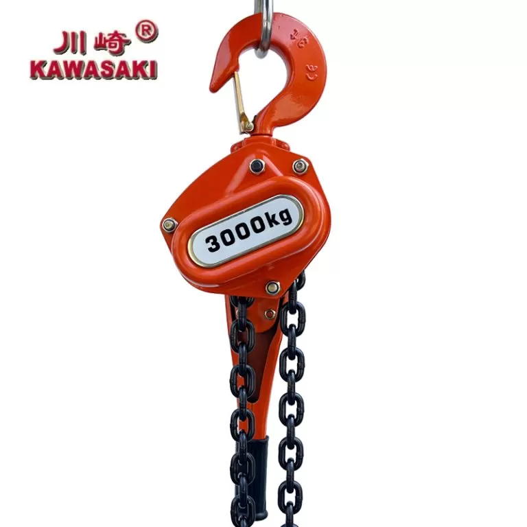 KAWASAKI MANUAL HOIST LEVER HOIST VL 3T