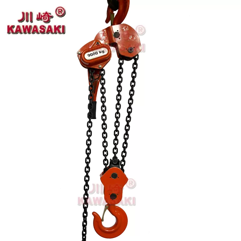 KAWASAKI MANUAL HOIST LEVER HOIST VL 9T