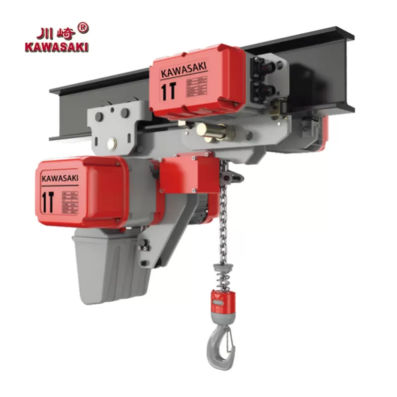 KAWASAKI ULTRA LOW RUNNING ELECTRIC CHAIN HOIST DECR