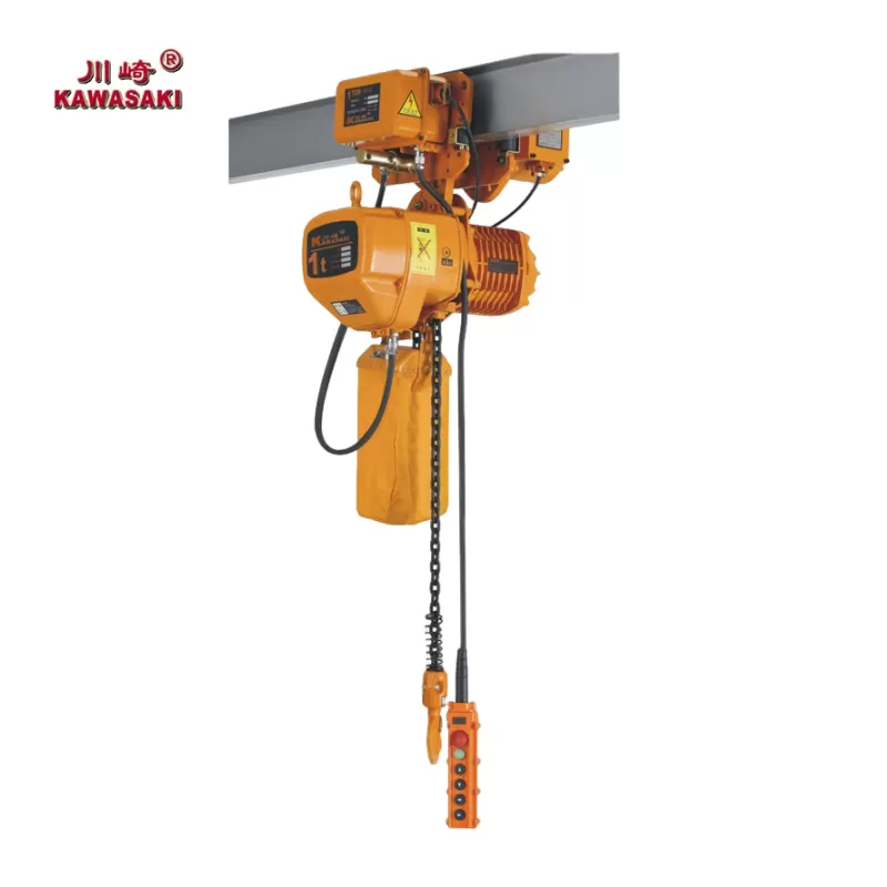 KAWASAKI NORMAL OPERATION ELECTRIC CHAIN HOIST KKBB