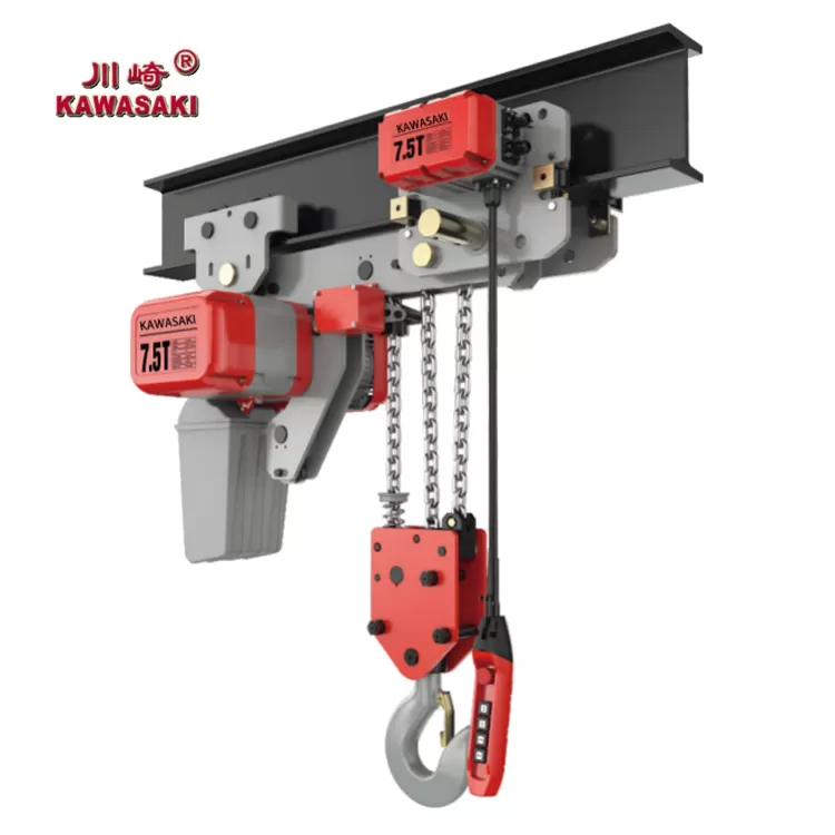 KAWASAKI ULTRA LOW RUNNING ELECTRIC CHAIN HOIST DECR 7