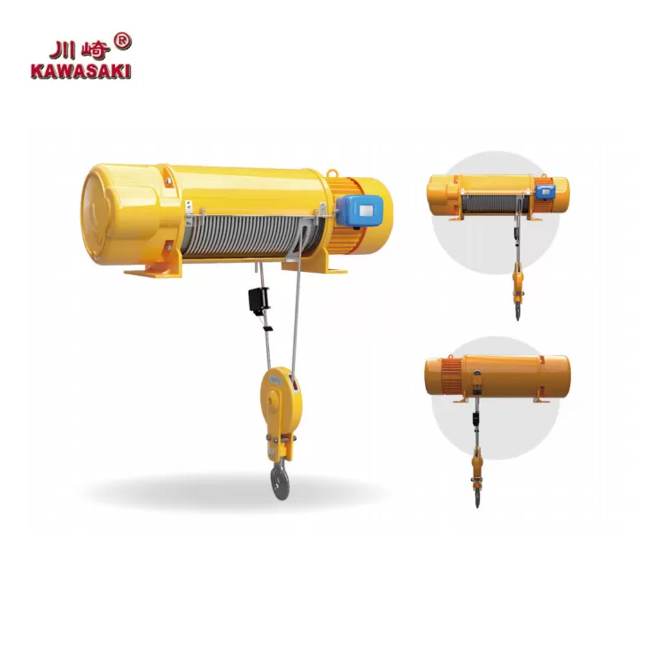 KAWASAKI FIXED TYPE WIRE ROPE ELECTRIC HOIST M3(CD/MD) M4(FMCD/FMMD)