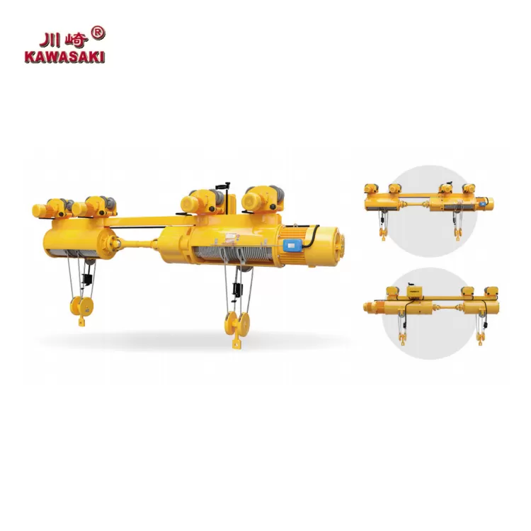KAWASAKI SLUICE IS THE SAME AS LIFTING STEEL WIRE ROPE ELECTRIC HOIST TZCD/TZMD