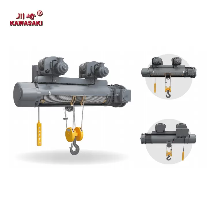 KAWASAKI FOR MARINE/COASTAL WIRE ROPE ELECTRIC HOIST M3(CD/MD) M4(FMCD/FMMD)