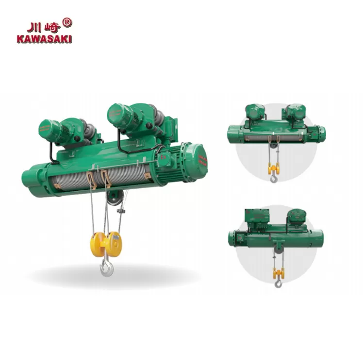 KAWASAKI EXPLOSION-PROOF WIRE ROPE ELECTRIC HOIST M3(BCD/BCDS) M4(FMBCD/FMBCDS)