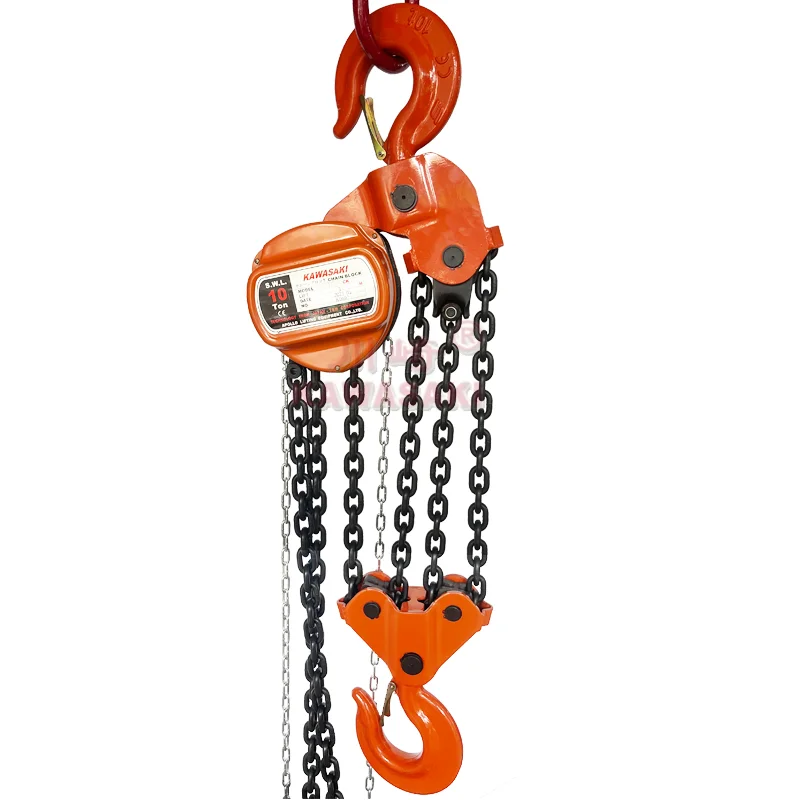 KAWASAKI MANUAL HOIST CHAIN HOIST CK 10T