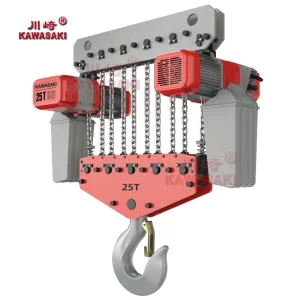 kawasaki ultra low fixed electric chain hoist dcek