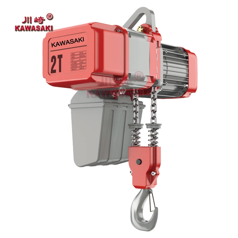 kawasaki hook type electric chain hoist dcek