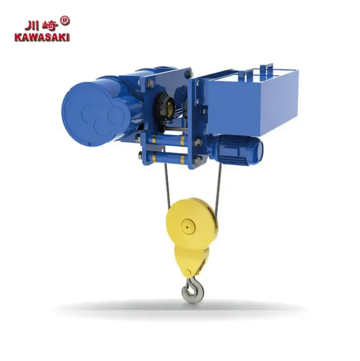 KAWASAKI LOW STATIC AIR TYPE WIRE ROPE ELECTRIC HOIST