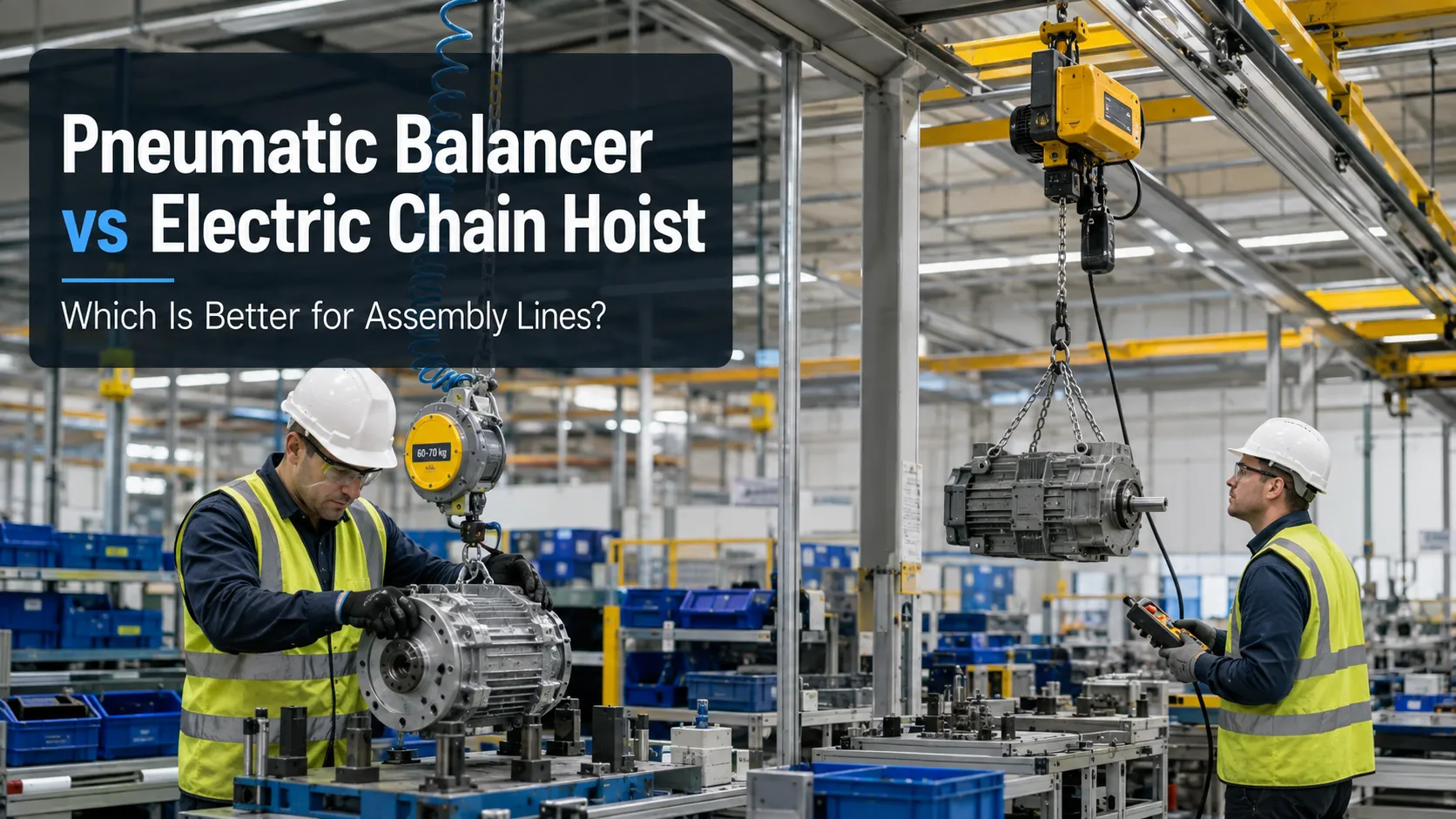 Pneumatic Balancer vs Electric Chain Hoist Which Is Better for Assembly Lines